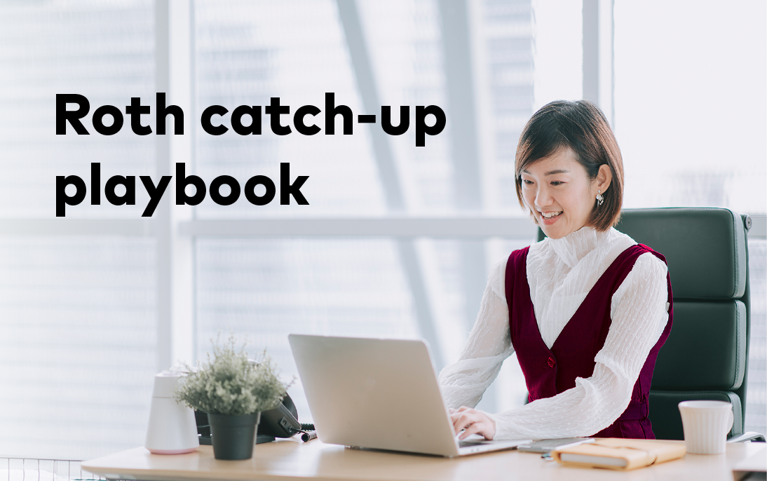 an image of the roth catch up playbook cover. 