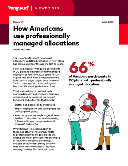How American use professionally managed allocations