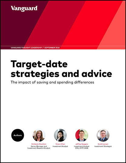 Target-date strategies and advice report cover