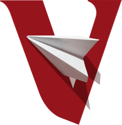 Vanguard V with a paper airplane